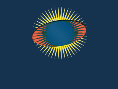 Sun's eye design icon logo sketch ui ux