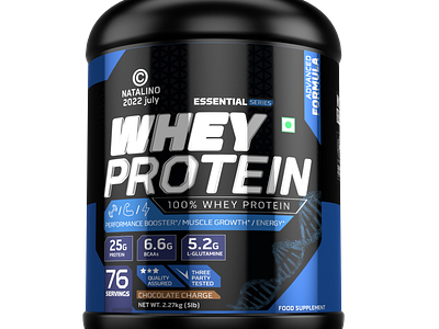 WHEY PROTEIN LABEL