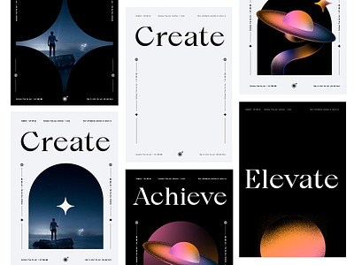 Saturn - brand design abstract brand design brand identity branding gradient graphic design illustration logo saturn visual identity