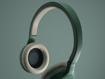 Concept Headphone Design 3d 3d art 3d modeling design