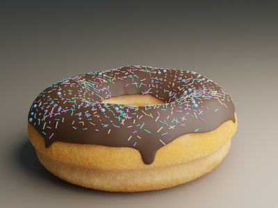 Donut.. Less chocolate and Sprinkles.. :v Learning Things