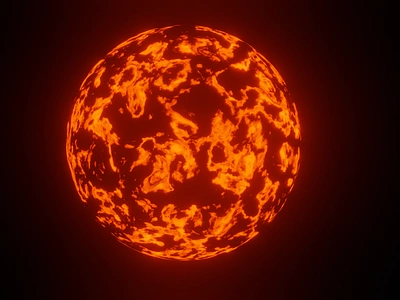 Lava Shader abstract