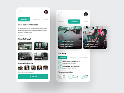 ACM Contest Meetup android app app design birthday party celebrate design ios app design meeting message mobie app design party partyorganize program programming schedule