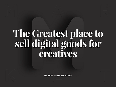 Digital Goods Marketplace for Creatives + Sketch Freebie by Vladimir ...