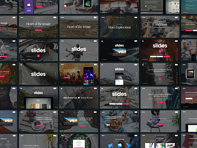 Meet Slides Framework by Designmodo builder framework presentation psd sketch slide slides ui kit