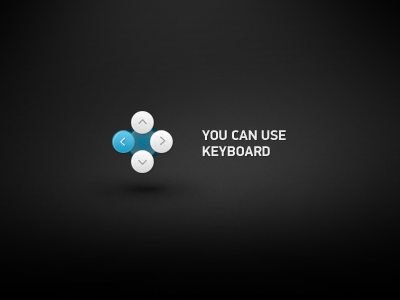 You can use keyboard control