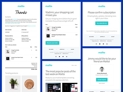 Mailto: Responsive Email Templates