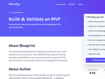 Foculty — Create your business by doing clear instructions