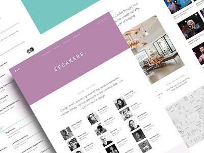 Website Template for Conference, Event, Meetup