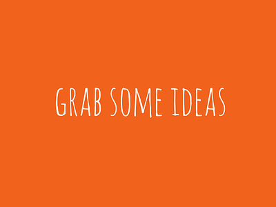 Grab Some Ideas - Tiny Tool generate idea