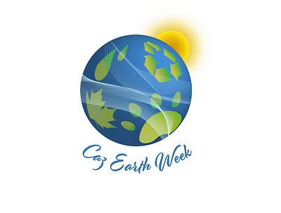 Cazenovia Earth Week adobe art design gradient graphic illustration illustrator layout logo vector