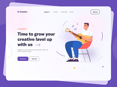 Creative Learning Landing Page