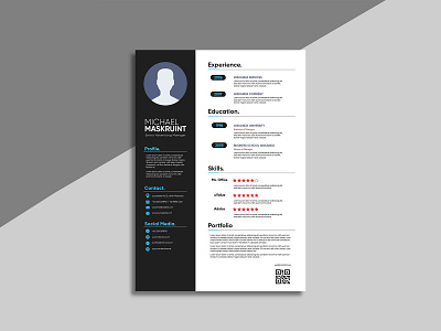 CV Template Again by Faqih Sulthan