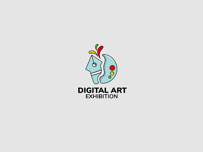 Digital Art Exhibition Logo