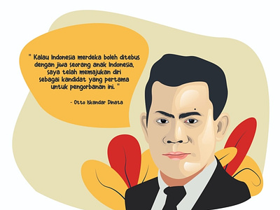 VECTOR ART - INDONESIAN NATIONALITY HEROES adobe illustrator digitalart indonesia indonesia designer vector vector art vector illustration vexel vexelart