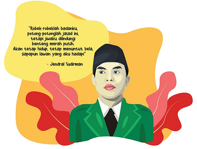 VECTOR ART - INDONESIAN NATIONALITY HEROES design illustration indonesia designer vector vectorart vectors