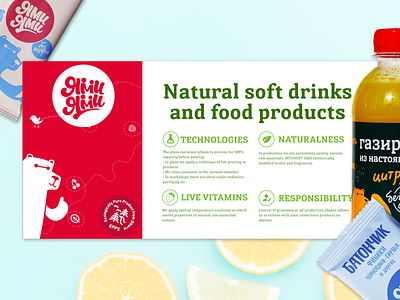 "Yami-Yami" Healthy products design design art desktop desktop design food health healthy juice minimal minimalism orange organic product shot ui ux web webdesign website