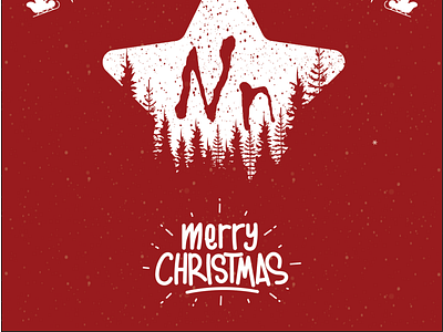 Merry Christmas adobe adobe illustrator bmbadi branding christmas christmas tree design illustration logo merry christmas merry xmas noble noble notch notch xmas