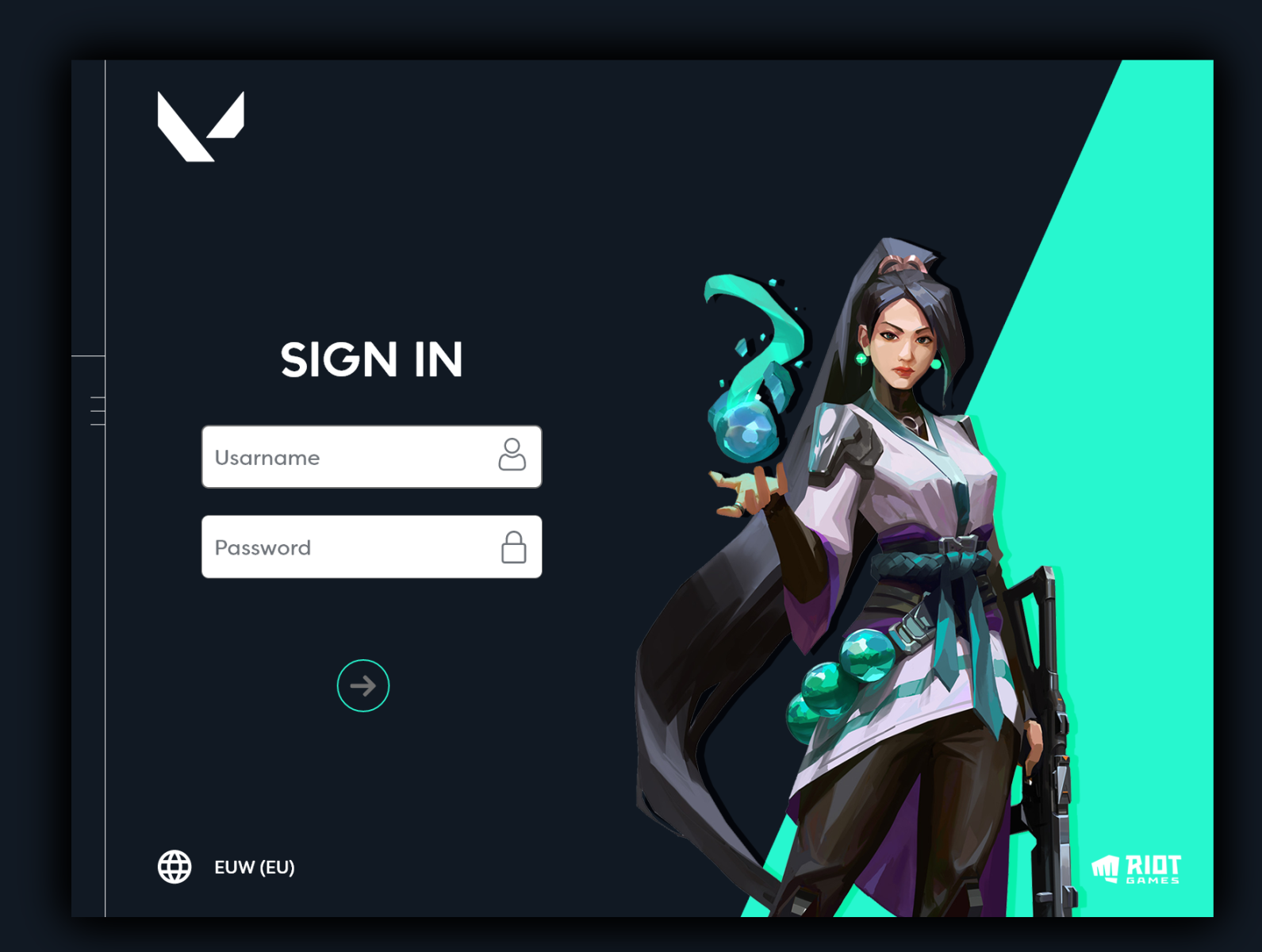 Valorant Login Screen Concept Design By Felipe Viana On Dribbble