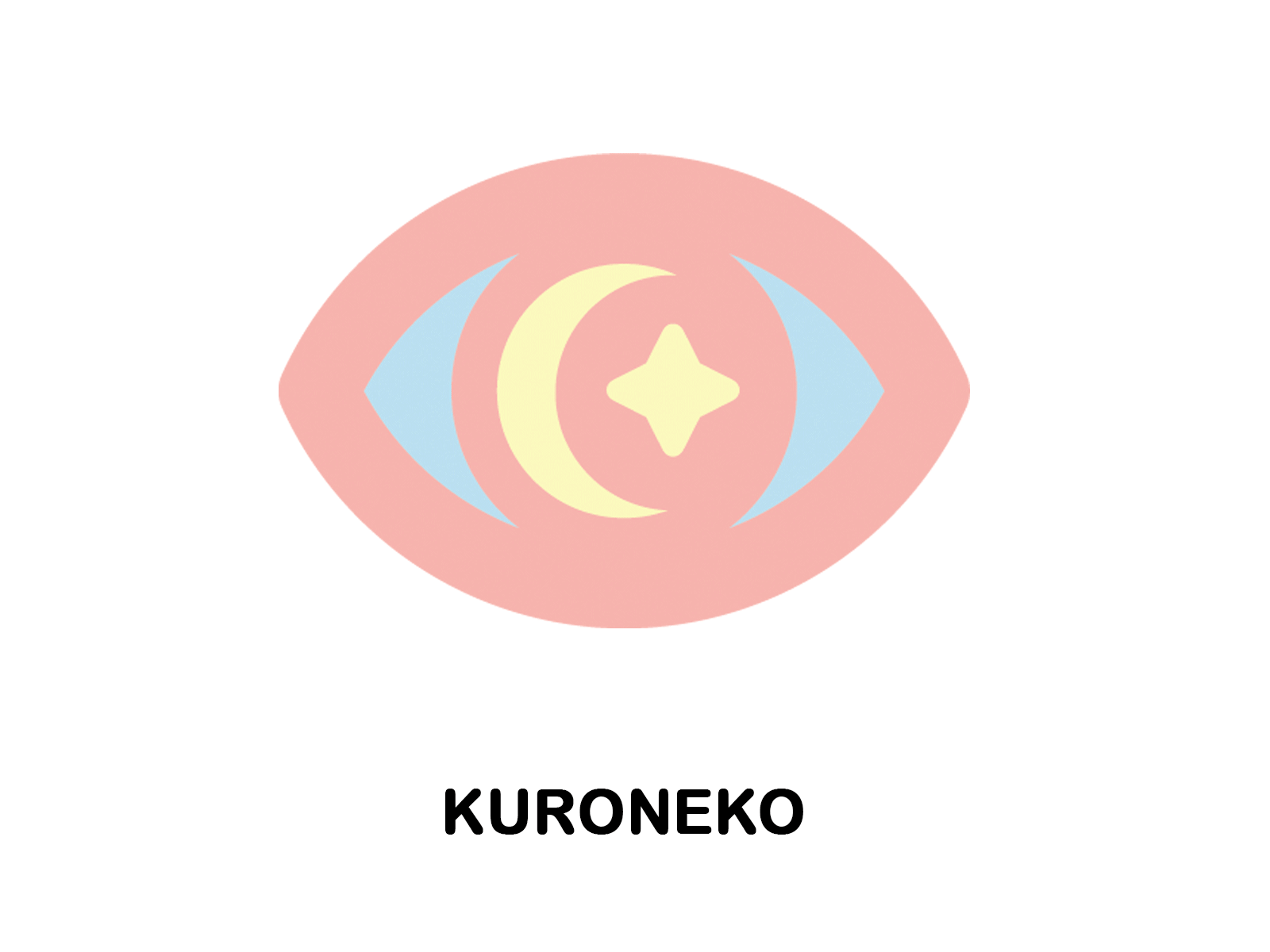 Kuruneko Clothing brand identity branding clothing colorful design gif logo pastel colors web