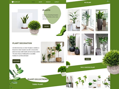 Decorplant graphic design ui