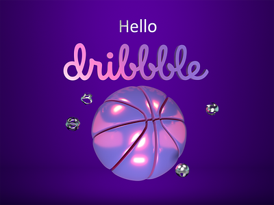 Hello Dribbble app branding design icon illustration ui ux