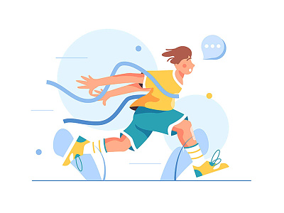 Finish abstract art background cartoon champion competition design finish first fitness illustration man people person race runner sport summer vector winner