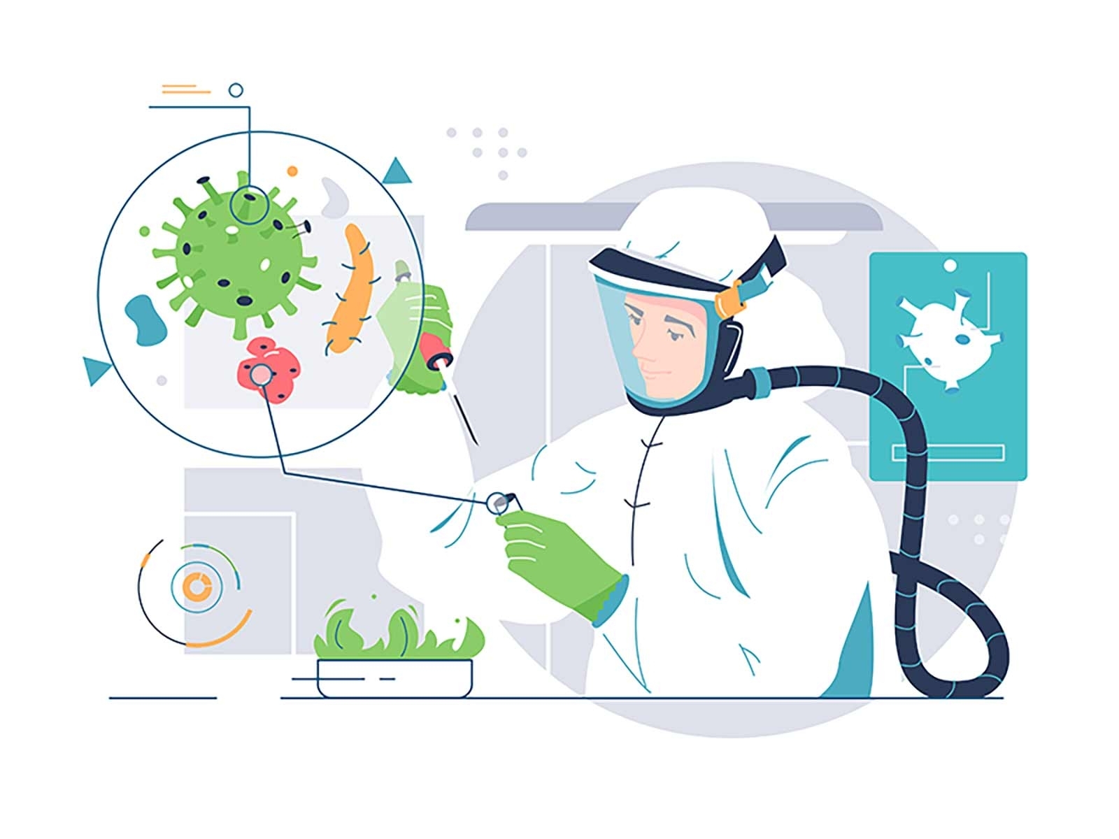 Virology by Nikita_Krushko on Dribbble