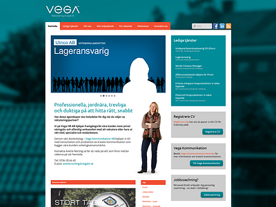 Vega HR WordPress site vega hr web design website wordpress