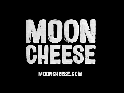 Moon Cheese branding brush calligraphy cheese handlettering identity lettering logo moon type typography