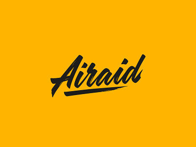 Airaid - Logo Design airaid brand design brand identity branding brush calligraphy cars design handlettering lettering logo logo design type typography