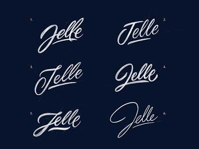 Logo concepts 'Jelle'