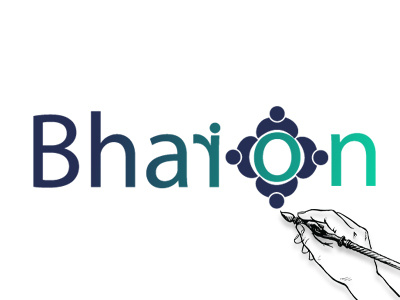 Bharion/Bharon design illustration logo