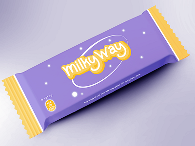 MilkyWay • Weekly Warm-Up design dribbbleweeklywarmup illustrator photoshop
