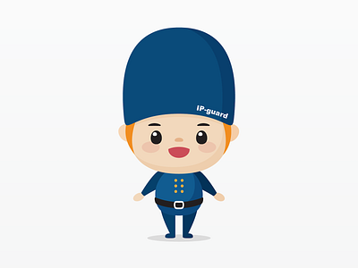 IP-guard mascot character guard illustration mascot