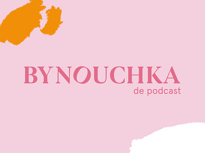 BY NOUCHKA - podcast brand design brand identity branding branding design logo logo design logotype logotypes pastel pastel colors vector