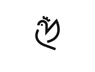 Daily Logo Challenge | 42 — Postal Service daily logo challenge design dribbble flat heraldry icon logo logotype minimal pigeon postal