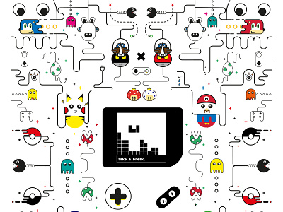 Retro-gaming eggman lineart mario pikachu retrogaming sonic video games