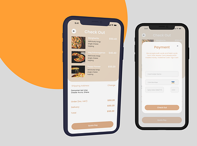 Daily UI 002 Credit card check out app challenge dailyui design mobile mobile app design mobile ui payment ui ux uxui visa