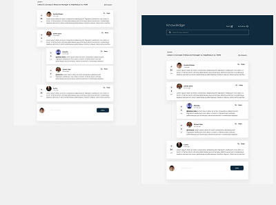 Interactive comments section branding dailyui illustration mobile mobile app design mobile ui