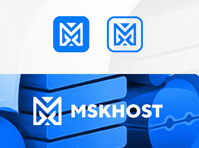 LOGOTYPE MSK.HOST host hosting hosting template hosts logo logo design logo host logo hosting logodesign logos logotype