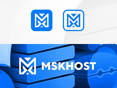 LOGOTYPE MSK.HOST host hosting hosting template hosts logo logo design logo host logo hosting logodesign logos logotype