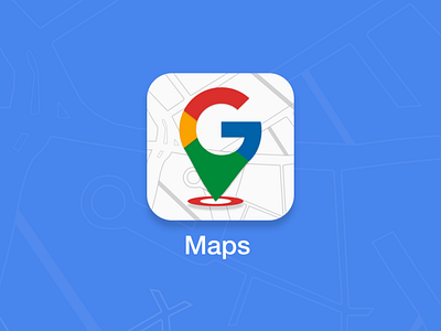 Redesign App Icon - Google Maps