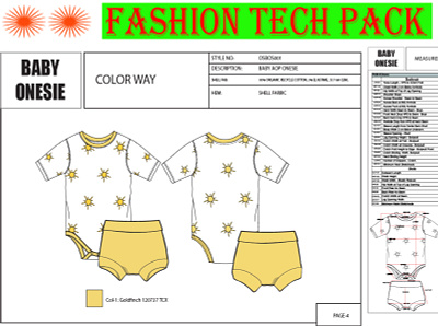 I will create fashion sketch and tech pack for clothing manufact clothing sketch clothing tech pack garments tech pack tech pack tech pack maker