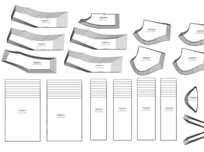 AI or PDF sewing pattern by ourfashiontech on Dribbble