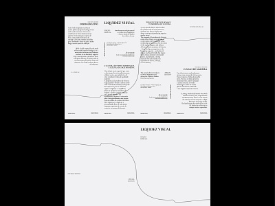 "Liquidez Visual" abstract branding design edition editorial editorial design flyer graphic design layout minimalism vector wine