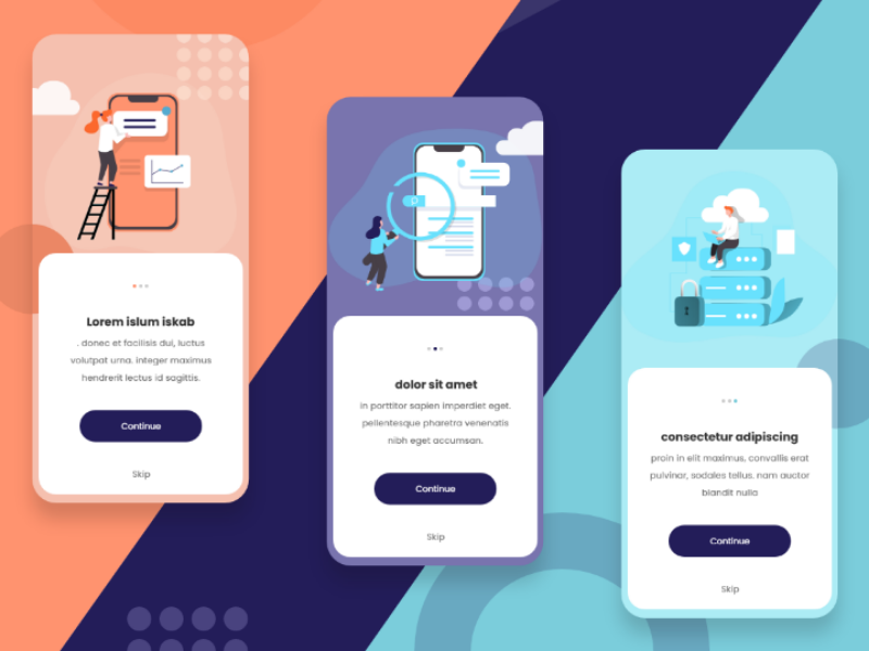The Onboarding by ManDesign on Dribbble