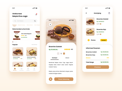 Bakpia Tugu Jogja app bakpiajogja design food app graphicdesign indonesia jogja minimal mobile app mobile app design mobile ui ui uidesign uiux uiux design uiux designer uiuxdesign ux