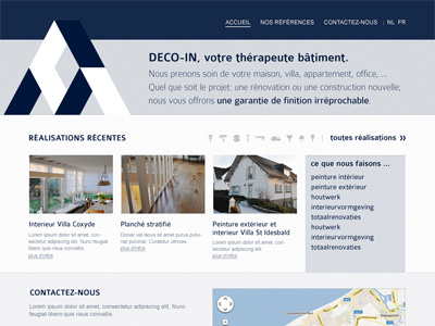 Deco-inn Homepage v2 homepage nav webdesign