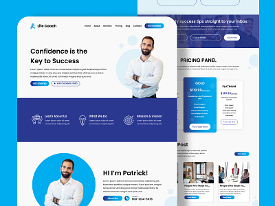 Coaching Agency - Landing Page